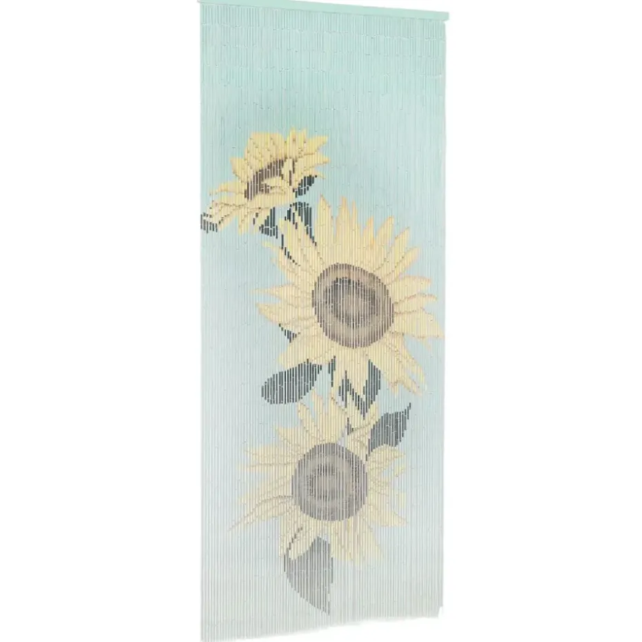 vidaXL - Deurgordijn - Multikleur - Bamboe - 90 x 200 cm
