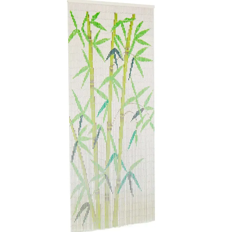 vidaXL - Deurgordijn - Multikleur - Bamboe - 90 x 200 cm