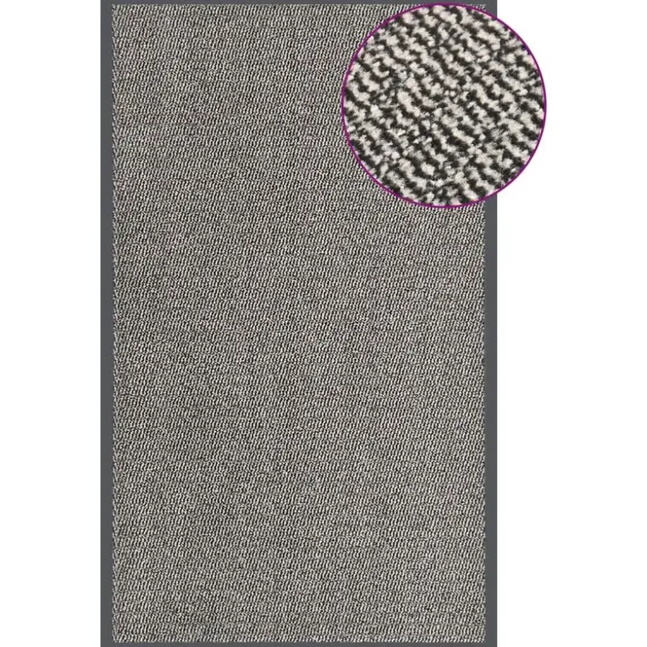 vidaXL - Deurmat - Bruin - Polypropyleen - 90 x 150 cm