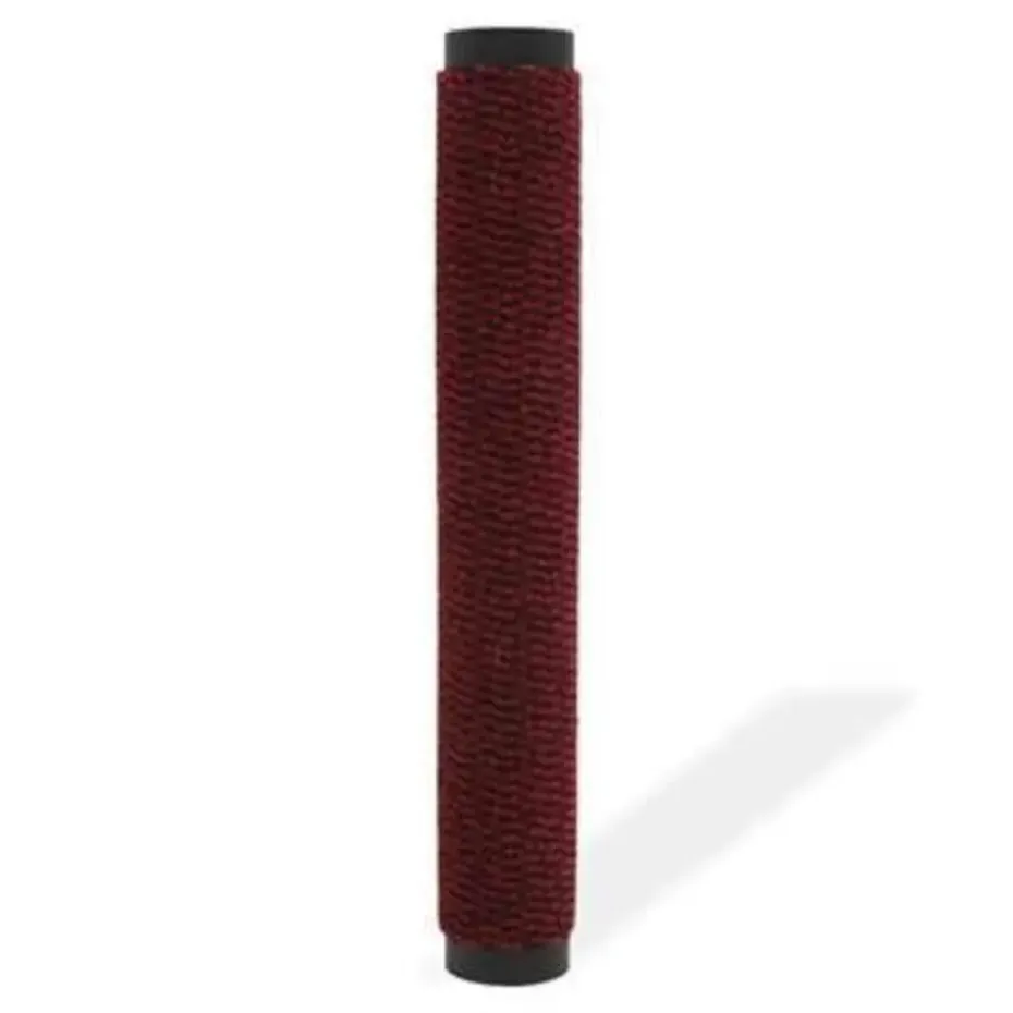 vidaXL - Deurmat - Rood - Stof - 120 x 180 cm