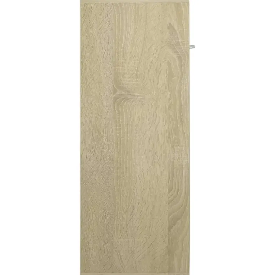 vidaXL - Dressoir - Bruin - Bewerkt hout