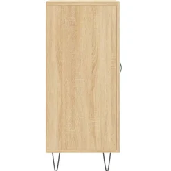 vidaXL - Dressoir - Bruin - Bewerkt hout