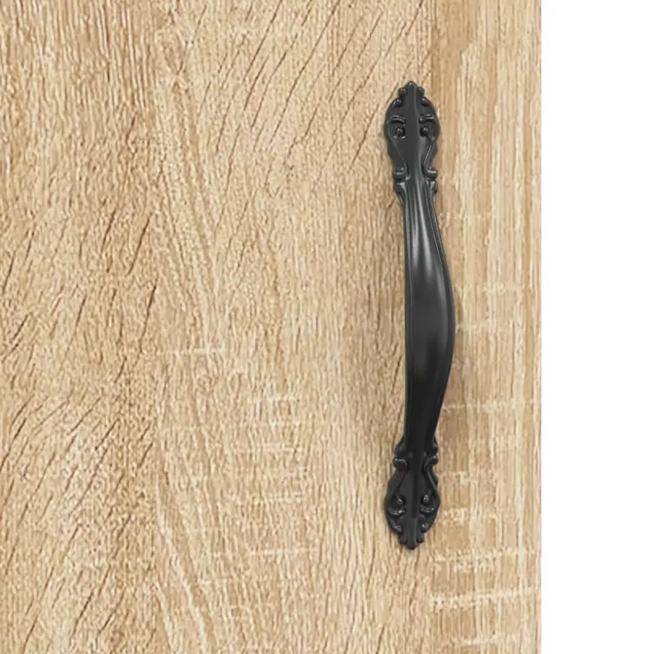 vidaXL - Dressoir - Bruin - Bewerkt hout