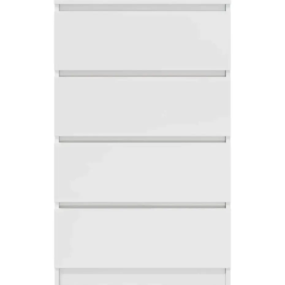 vidaXL - Dressoir - Wit - Bewerkt hout