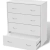 vidaXL - Dressoir - Wit - Hout