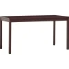 vidaXL - Eettafel - Bruin - Grenenhout - 140 x 70 x 73 cm