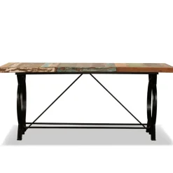 vidaXL - Eettafel - Bruin - Hout