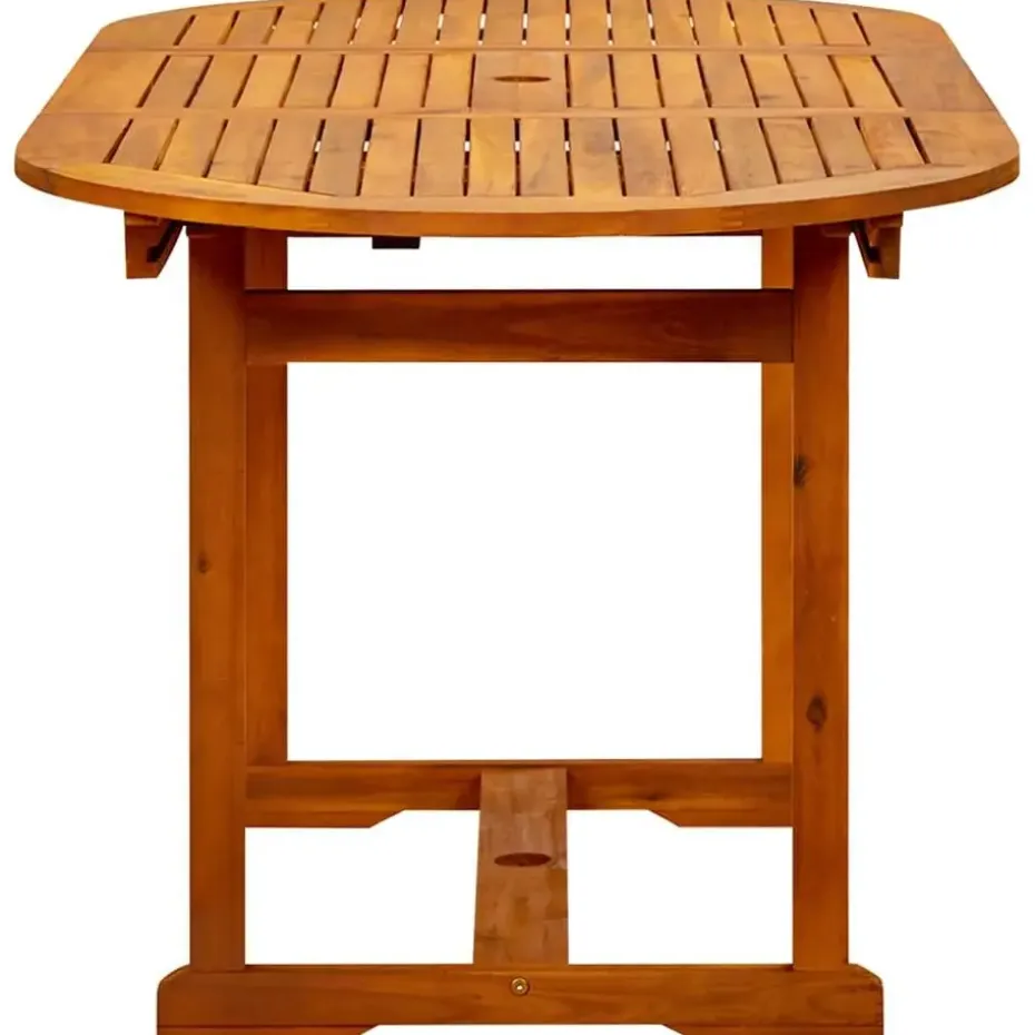 vidaXL - Eettafel - Bruin - Acaciahout - 170 x 80 x 75 cm
