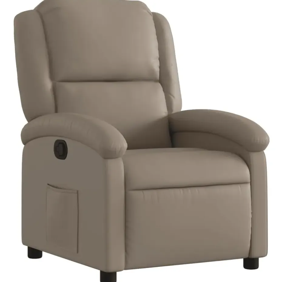vidaXL - Fauteuil - Bruin - Kunstleer