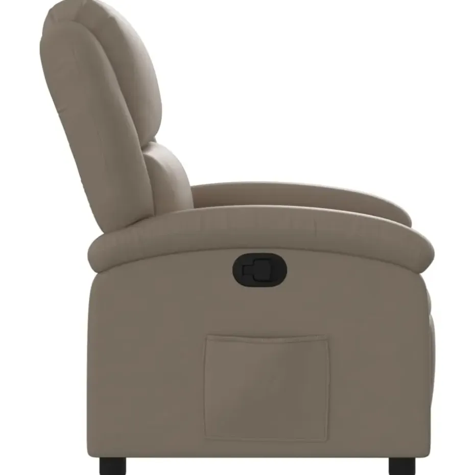 vidaXL - Fauteuil - Bruin - Kunstleer
