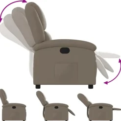 vidaXL - Fauteuil - Bruin - Kunstleer