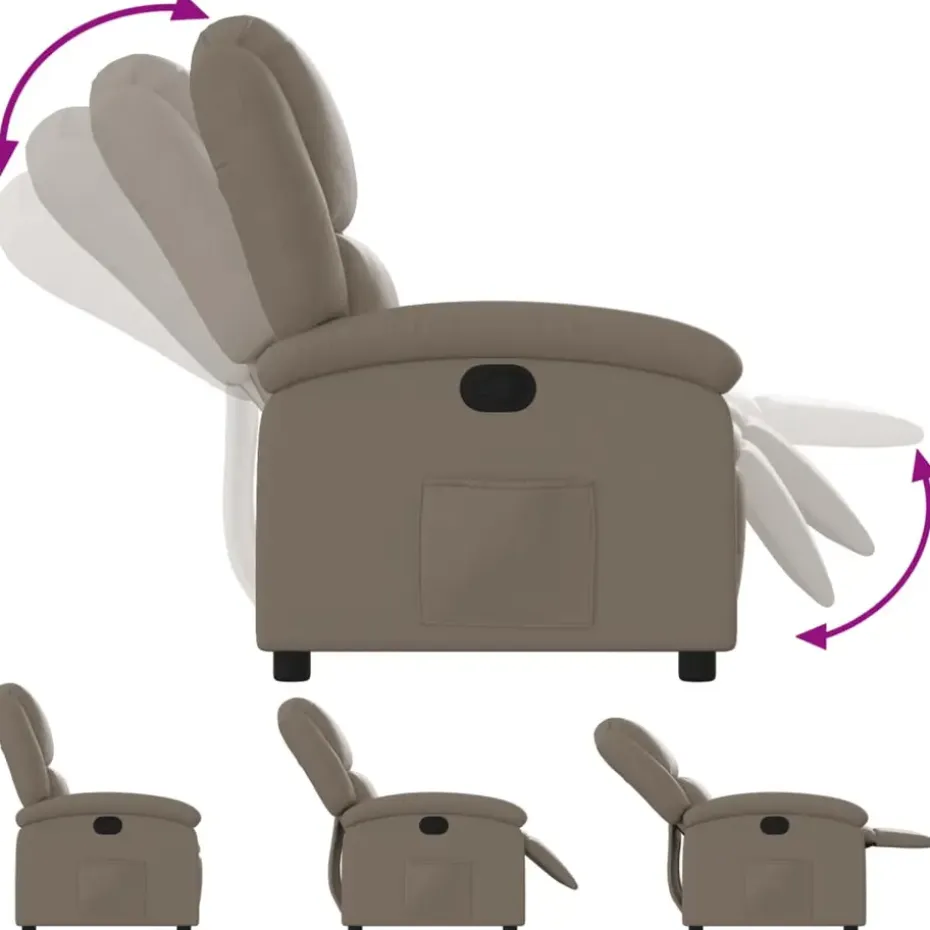vidaXL - Fauteuil - Bruin - Kunstleer