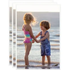 vidaXL - Fotolijst - Wit - MDF - 21 x 29.7 cm - 3 stuks