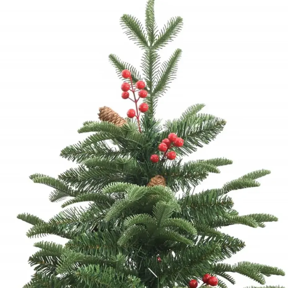 vidaXL - Gescharnierde Kunstkerstboom - Groen - 210 cm