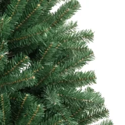 vidaXL - Gescharnierde Kunstkerstboom - Groen - 180 cm