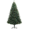 vidaXL - Gescharnierde Kunstkerstboom - Groen - 180 cm