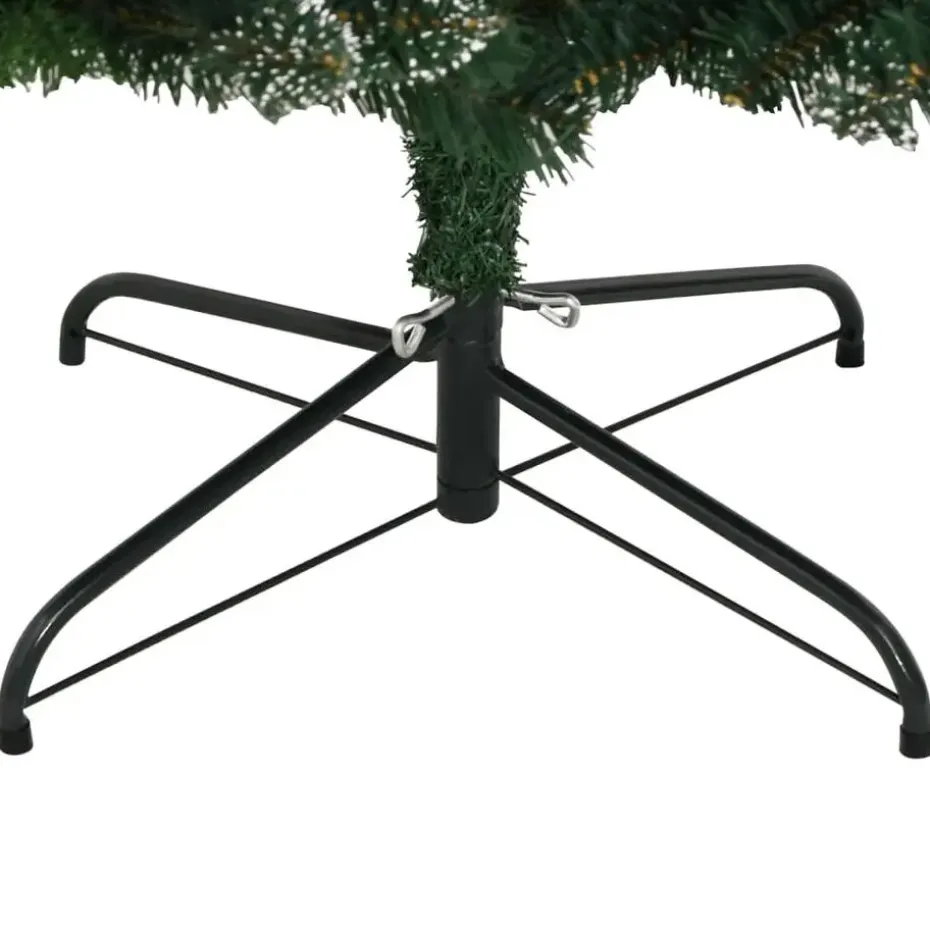 vidaXL - Gescharnierde Kunstkerstboom - Groen - 180 cm