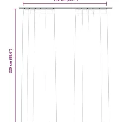 vidaXL - Gordijn - Beige - Fluweel - 140 x 225 cm - 2 stuks