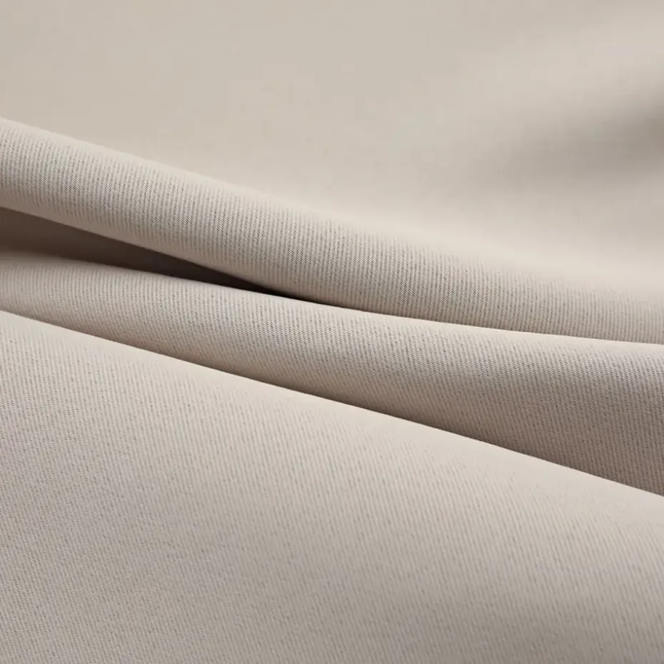 vidaXL - Gordijn - Beige - Stof