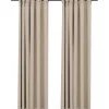 vidaXL - Gordijn - Beige - Stof - 140 x 225 cm - 2 stuks