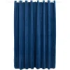 vidaXL - Gordijn - Blauw - Fluweel