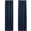vidaXL - Gordijn - Blauw - Stof - 140 x 225 cm