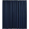 vidaXL - Gordijn - Blauw - Stof