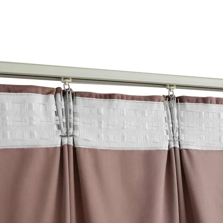 vidaXL - Gordijn - Roze - Fluweel - 140 x 245 cm - 2 stuks