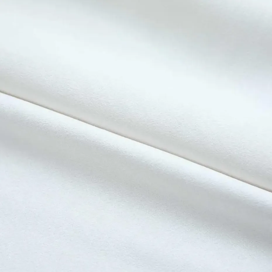 vidaXL - Gordijn - Wit - Stof - 140 x 225 cm - 2 stuks
