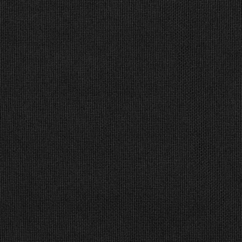 vidaXL - Gordijn - Zwart - Stof - 140 x 175 cm - 2 stuks