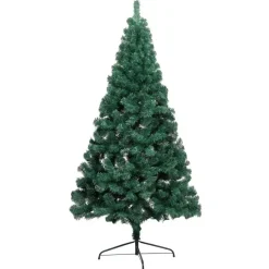 vidaXL - Halve Kerstboom - Groen - 240 x 125 cm