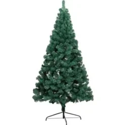 vidaXL - Halve Kerstboom - Groen - 180 x 115 cm