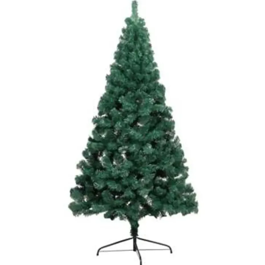 vidaXL - Halve Kerstboom - Groen - 180 x 115 cm