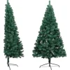 vidaXL - Halve Kerstboom - Groen - 210 x 120 cm
