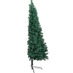 vidaXL - Halve Kerstboom - Groen - 210 x 120 cm