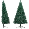 vidaXL - Halve Kerstboom - Groen - 150 x 95 cm