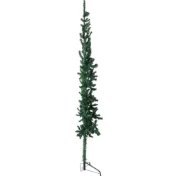 vidaXL - Halve Kunstkerstboom - Groen - 180 cm