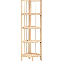 vidaXL - Hoekschap - Beige - Hout