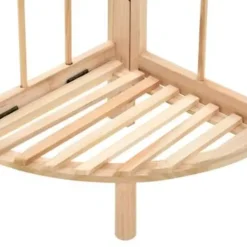 vidaXL - Hoekschap - Beige - Hout