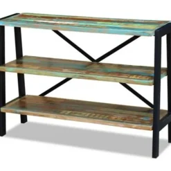 vidaXL - Houten Tafel - Multikleur - Hout