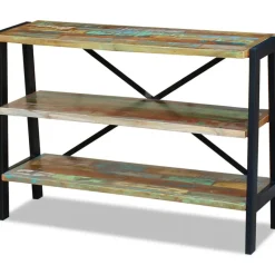 vidaXL - Houten Tafel - Multikleur - Hout