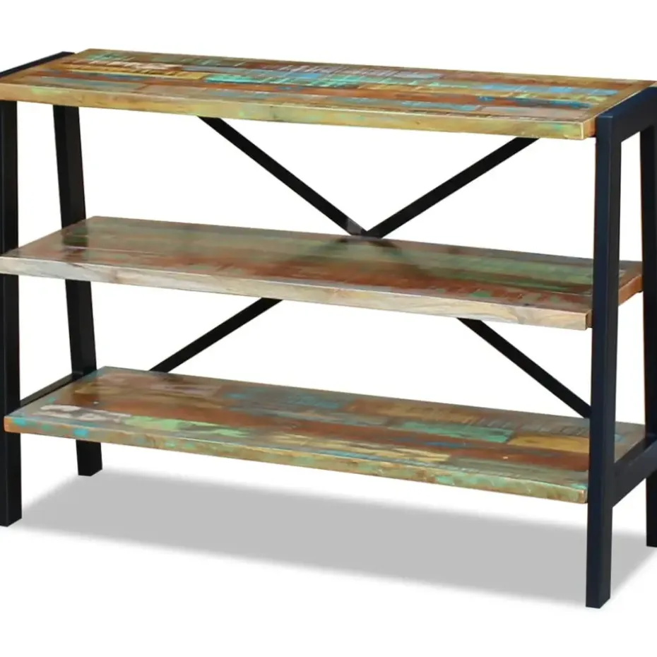 vidaXL - Houten Tafel - Multikleur - Hout