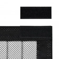 vidaXL - Insectengordijn - Zwart - Polyester - 210 x 100 cm
