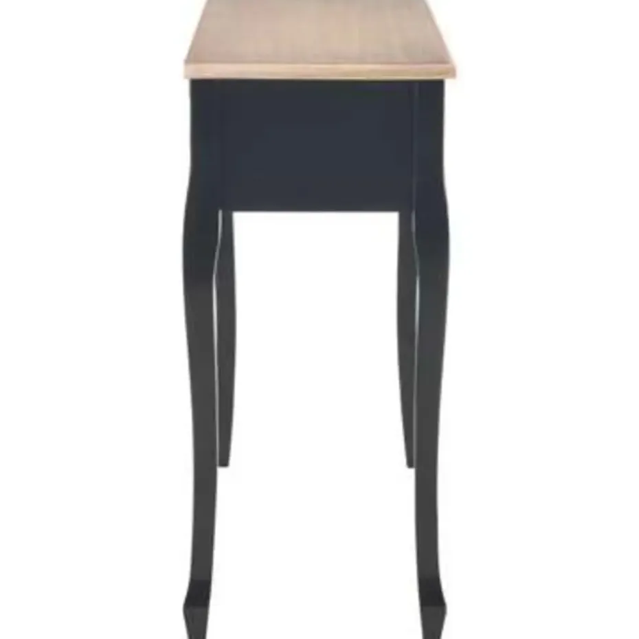 vidaXL - Kaptafel - Zwart - Hout
