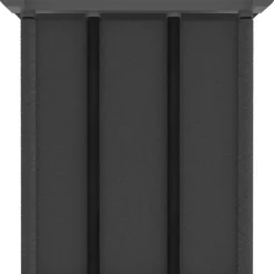 vidaXL - Kast met 12 vakken en grijs stof boxen - Grijs - 103x30x141 cm