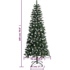 vidaXL - Kerstboom - Groen - 180 cm