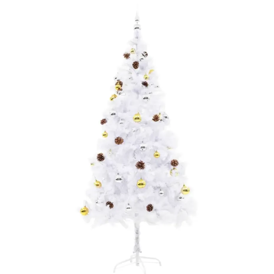 vidaXL - Kerstboom - Wit - 180 x 90 cm