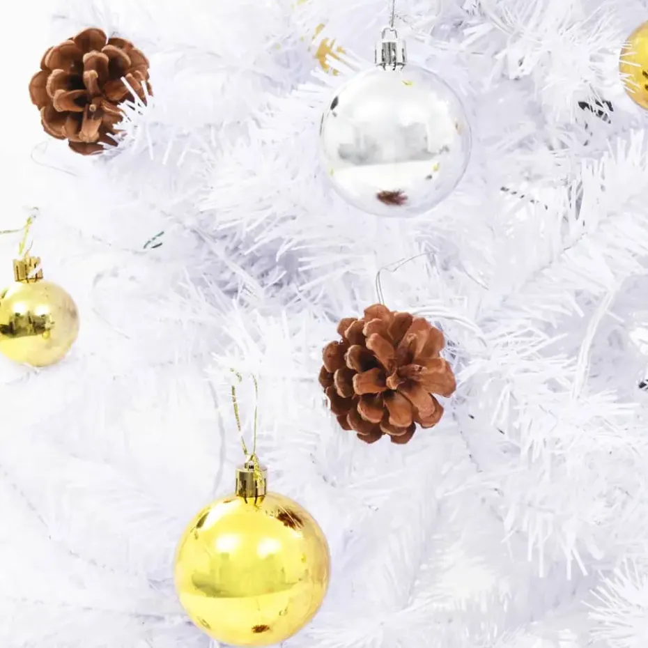 vidaXL - Kerstboom - Wit - 180 x 90 cm