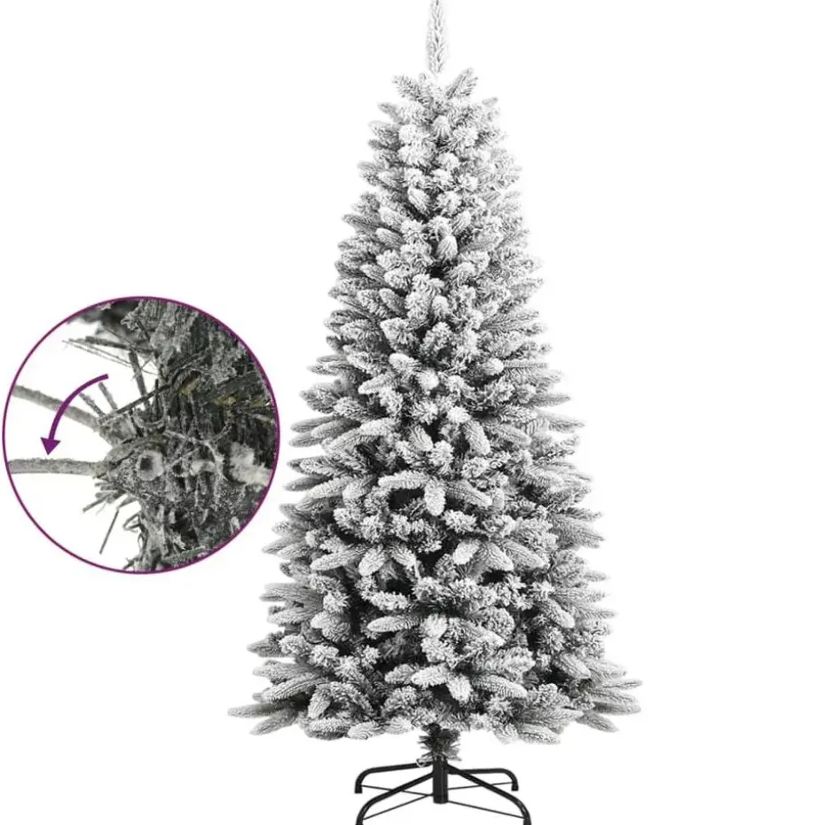 vidaXL - Kerstboom - Wit - 120 cm