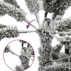 vidaXL - Kerstboom - Wit - PVC